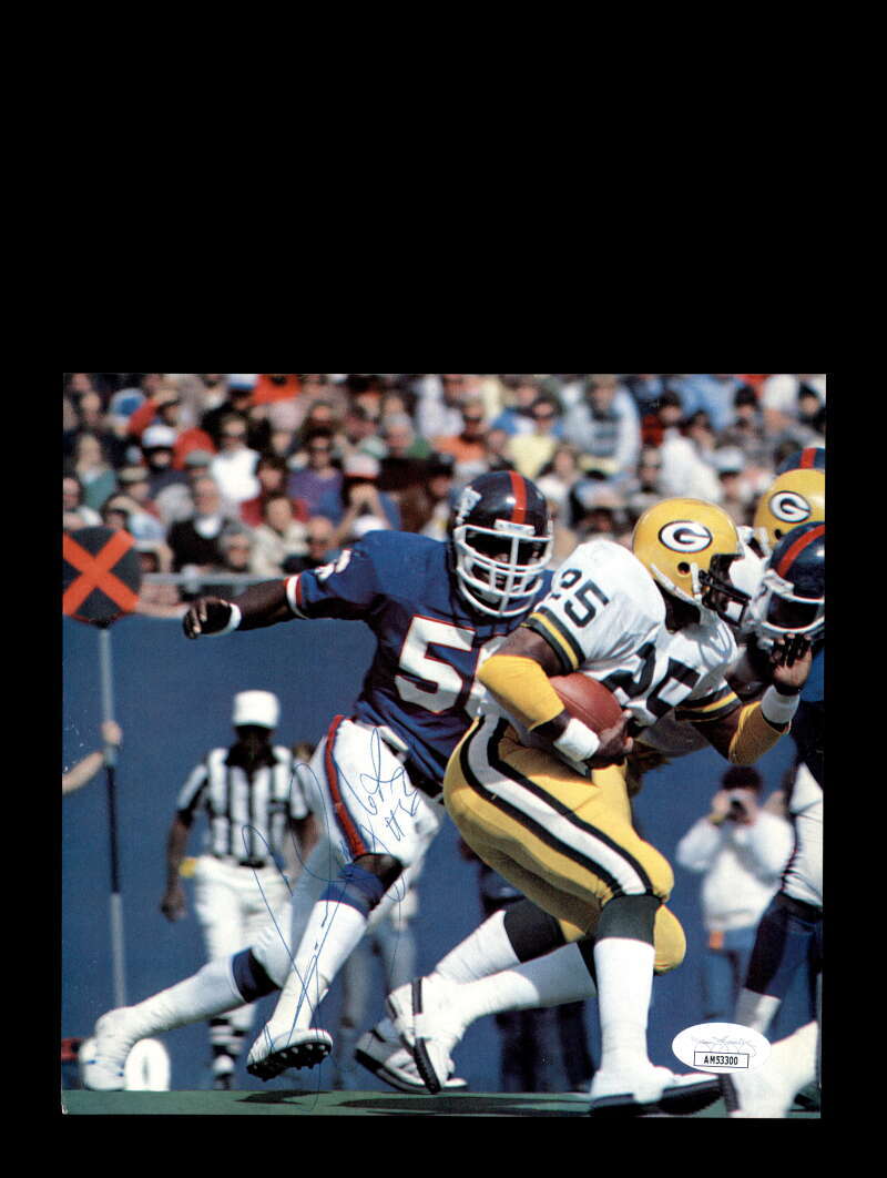 Lawrence Taylor JSA Coa Autograph 8x8 Vintage Signed Photo