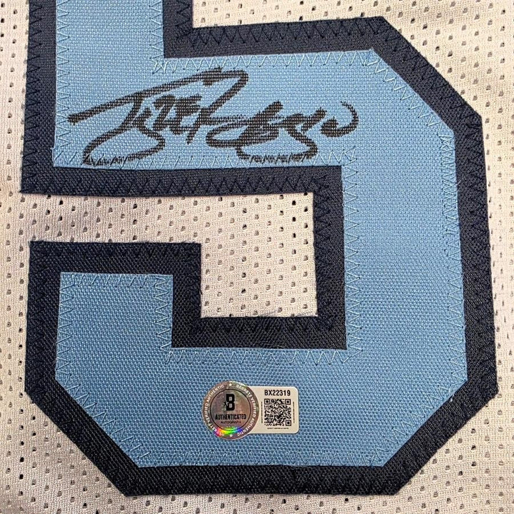 Tyler Hansbrough signed North Carolina Tar Heels Jersey autograph ~ Beckett BAS
