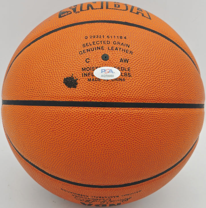 Bill Russell Auto Spalding Leather Game Ball Basketball Celtics PSA/DNA UDA Holo