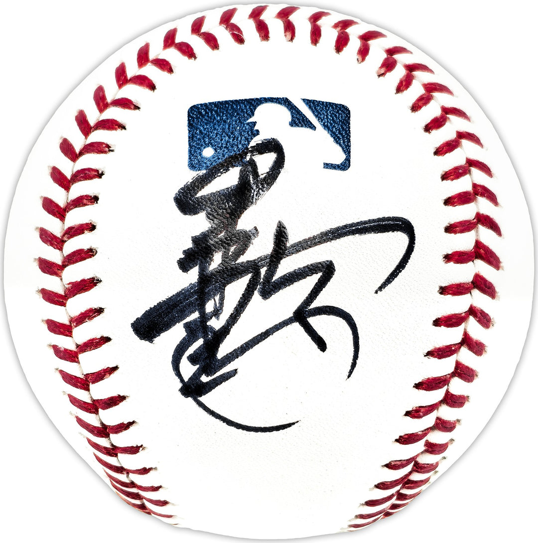 Ichiro Suzuki Signed MLB Baseball Mariners Signed in Kanji IS Holo & Beckett Wit