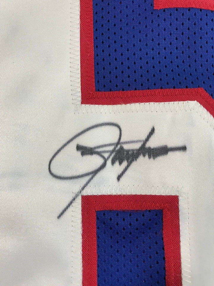 Lawrence Taylor Signed NY Giants Football Jersey COA JSA Autograph HOF