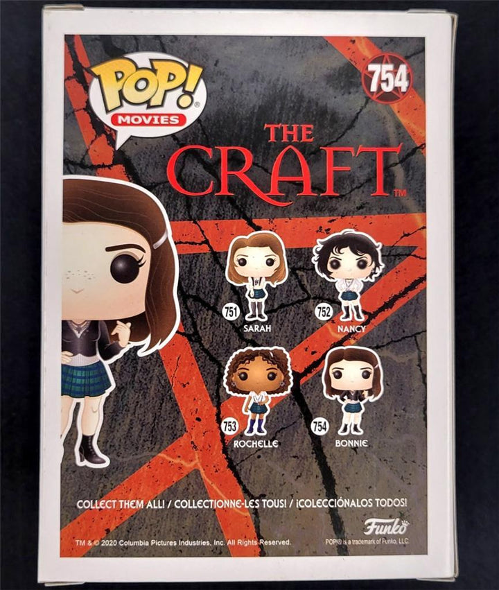Neve Campbell signed The Craft Bonnie Funko Pop #754 autograph ~ Beckett BAS
