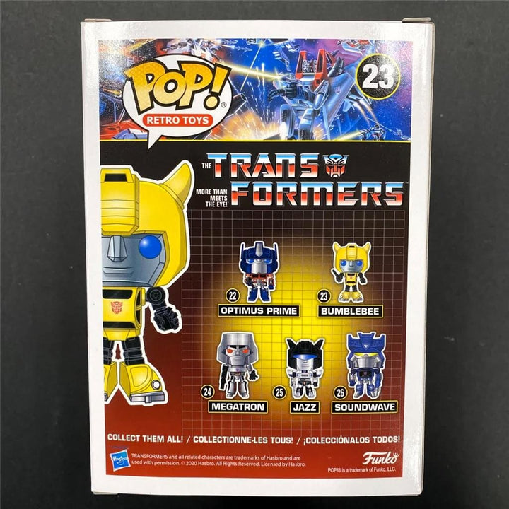 Shia Labeouf signed Bumblebee Transformers Funko Pop autograph (B) Beckett BAS