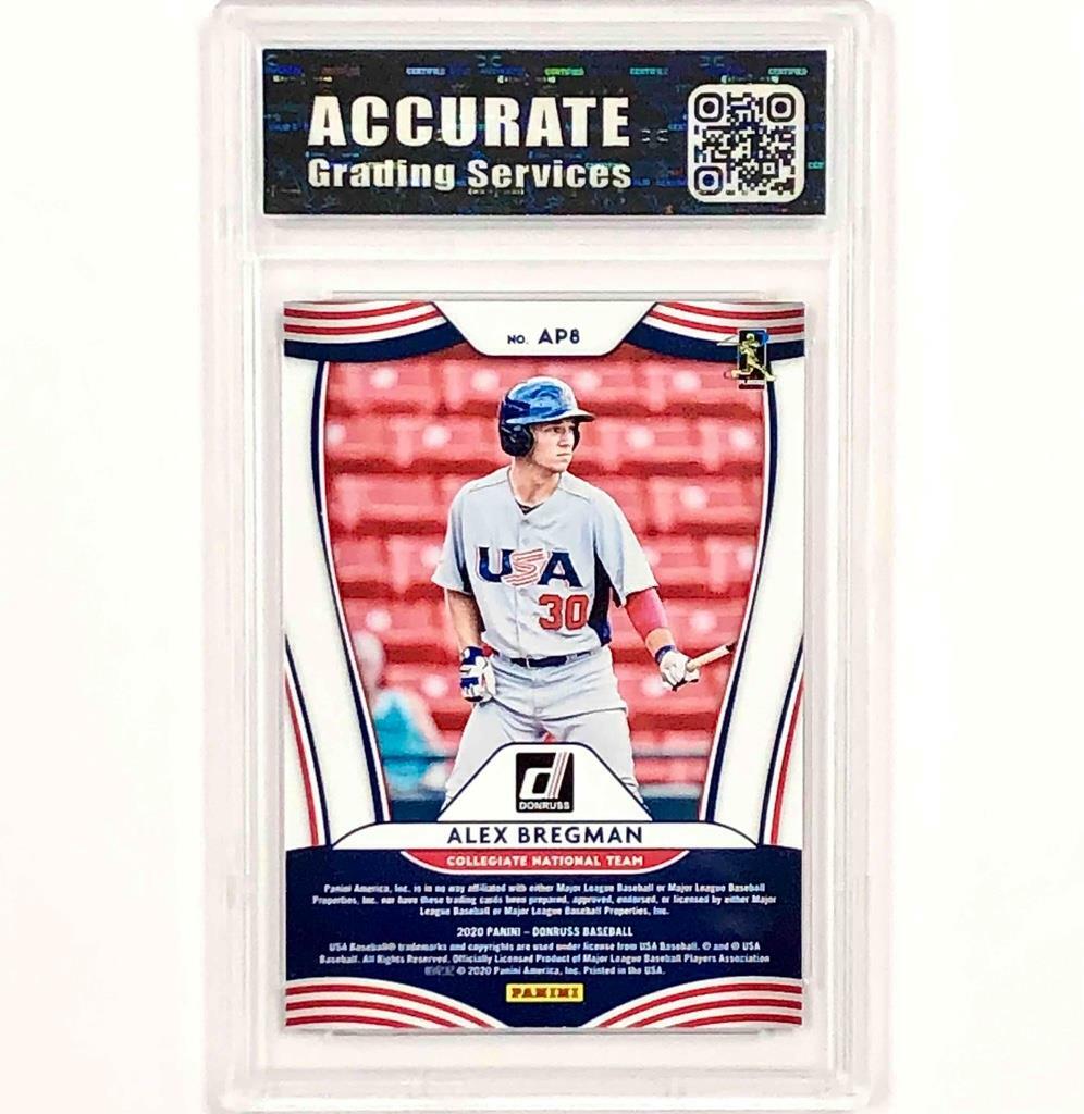 2020 Donruss American Pride AP8 Torkelson~Bregman Pink Fireworks ASG 10 Gem Mint