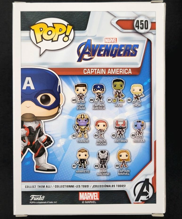 Christian Pulisic signed USA Captain America Funko Pop! autograph B~ Beckett BAS