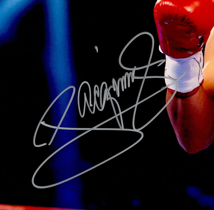 Manny Pacquiao Autographed 16x20 Photo Beckett BAS Witness