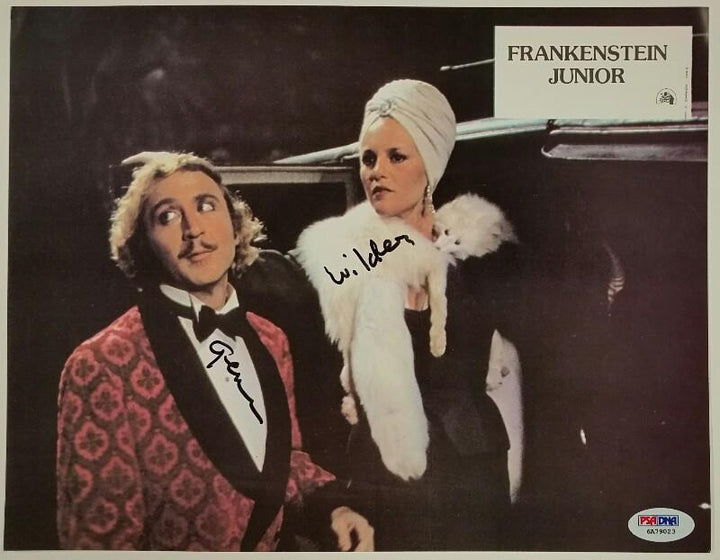 GENE WILDER Signed 8.5x11 Original Lobby Card #3 YOUNG FRANKENSTEIN PSA/DNA COA