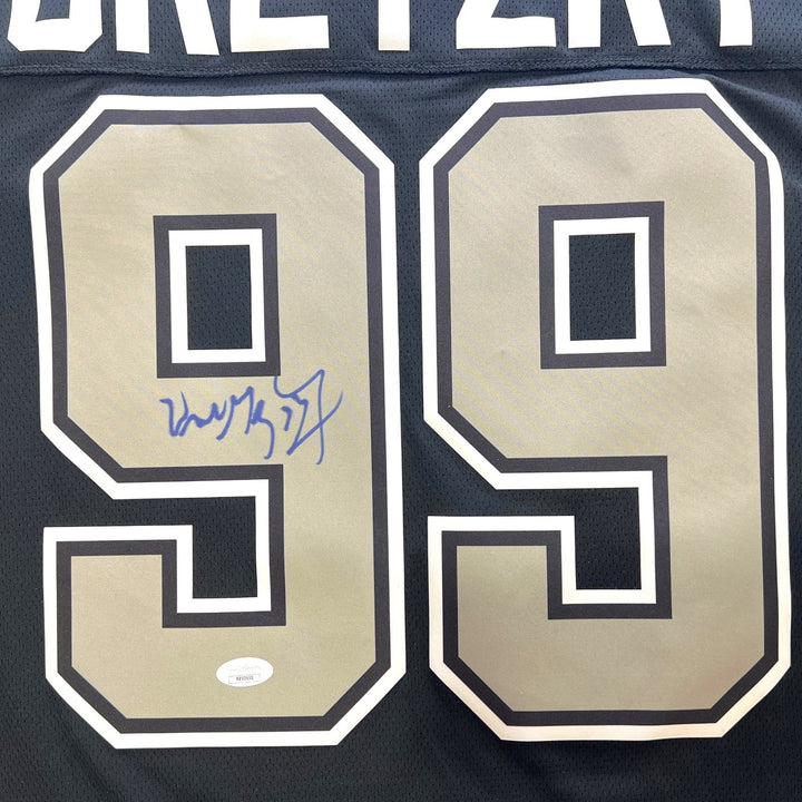 Wayne Gretzky Signed Autographed Mitchell & Ness LA KINGS Jersey JSA COA