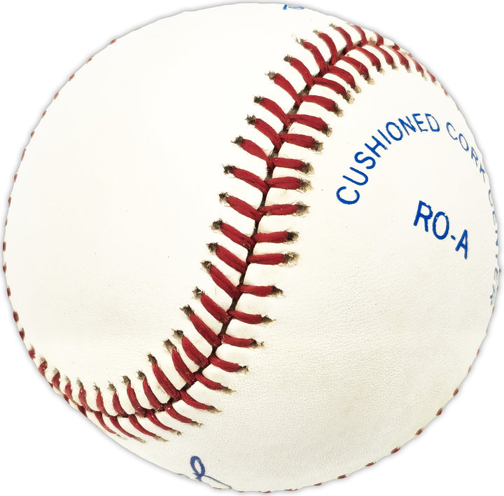 Joe Tipton Signed AL Baseball Cleveland Indians, White Sox Beckett #BN13188