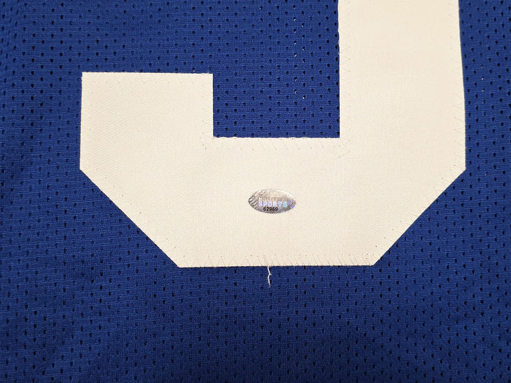 Seahawks Bruce Irvin Signed Blue Throwback Jersey "SB XLVIII Champs" MCS Holo