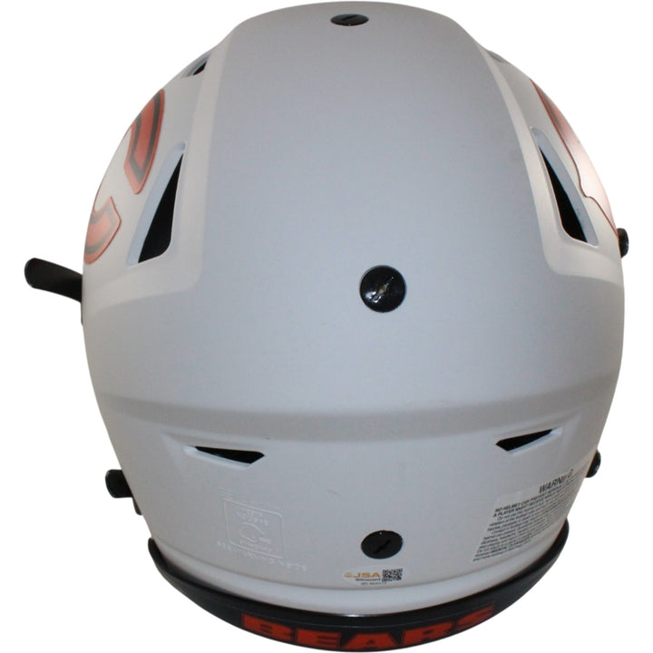Brian Urlacher Autographed Chicago Bears SpeedFlex Lunar Helmet JSA 56146