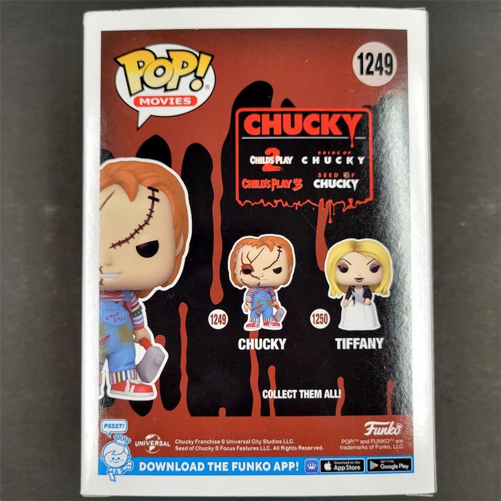 Writer Don Mancini signed Bride of Chucky Funko Pop autograph ~ Beckett BAS Holo