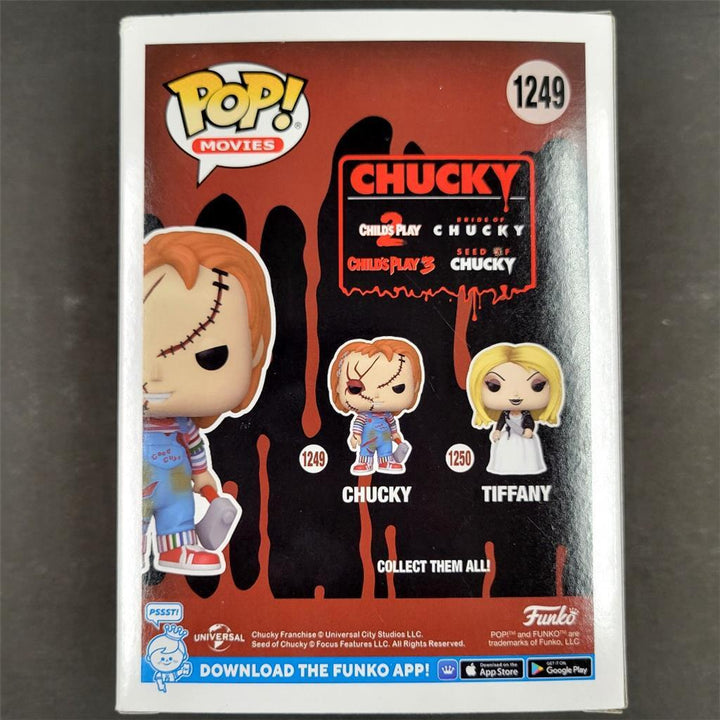 Writer Don Mancini signed Bride of Chucky Funko Pop autograph ~ Beckett BAS Holo