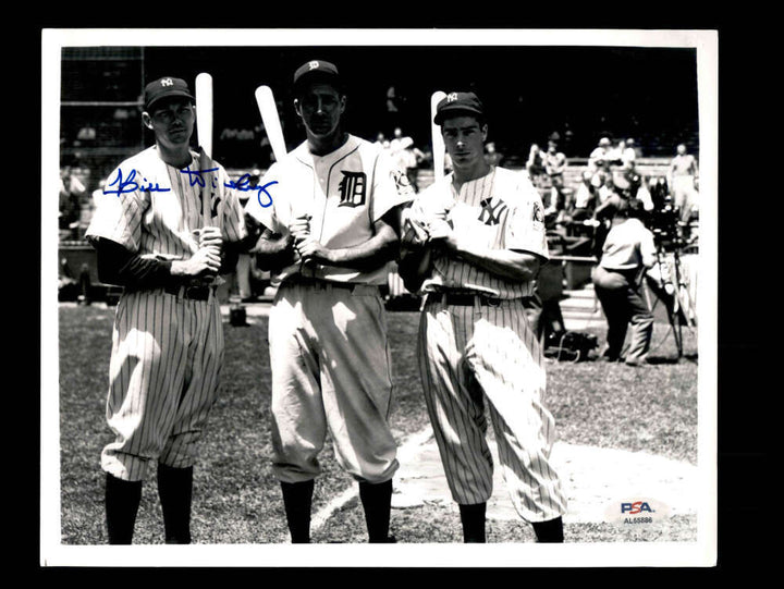 Bill Dickey PSA DNA Signed 8x10 Photo Autograph Yankees