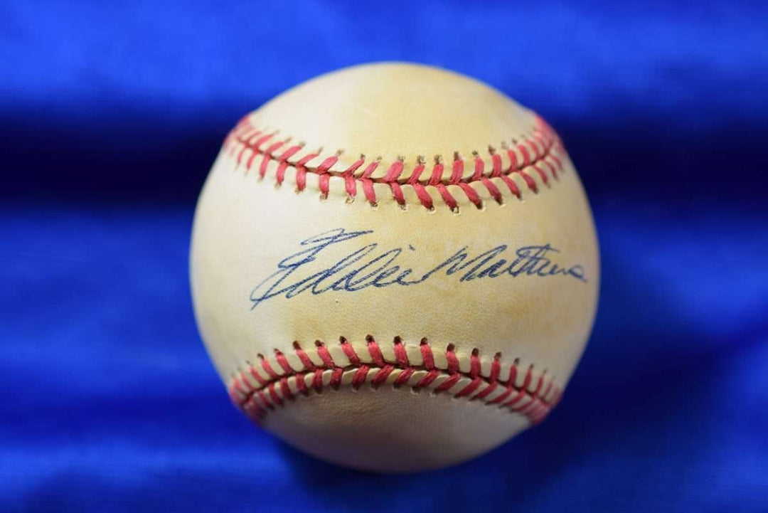 Eddie Mathews PSA DNA Autograph National League ONL Signed Baseball 2