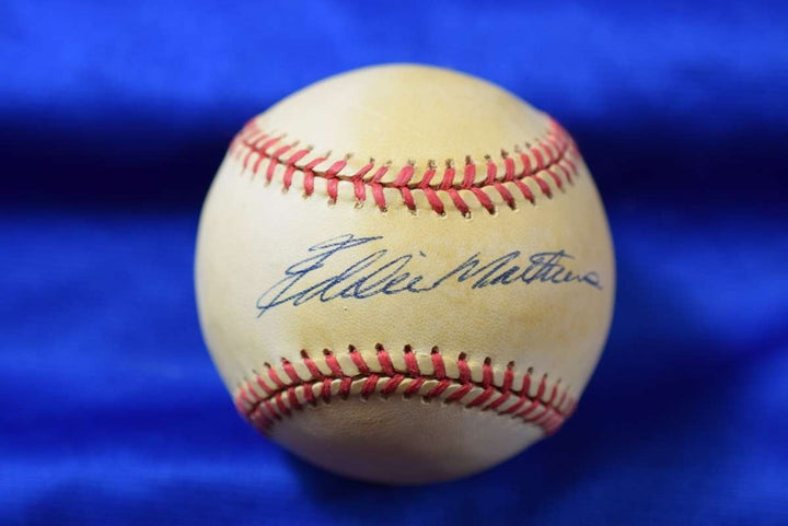 Eddie Mathews PSA DNA Autograph National League ONL Signed Baseball 2