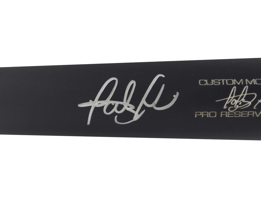Fernando Tatis Jr Auto Matte Black Victus Game Model Baseball Bat Padres Beckett