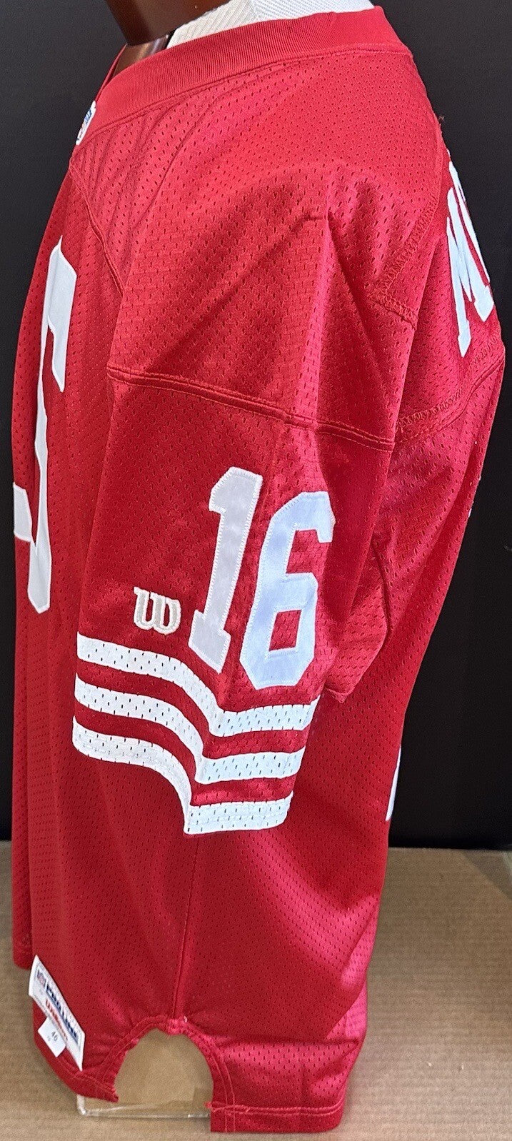 Joe Montana Signed 49ers Pro Line Wilson Authentic Jersey Vintage Auto UDA HOF