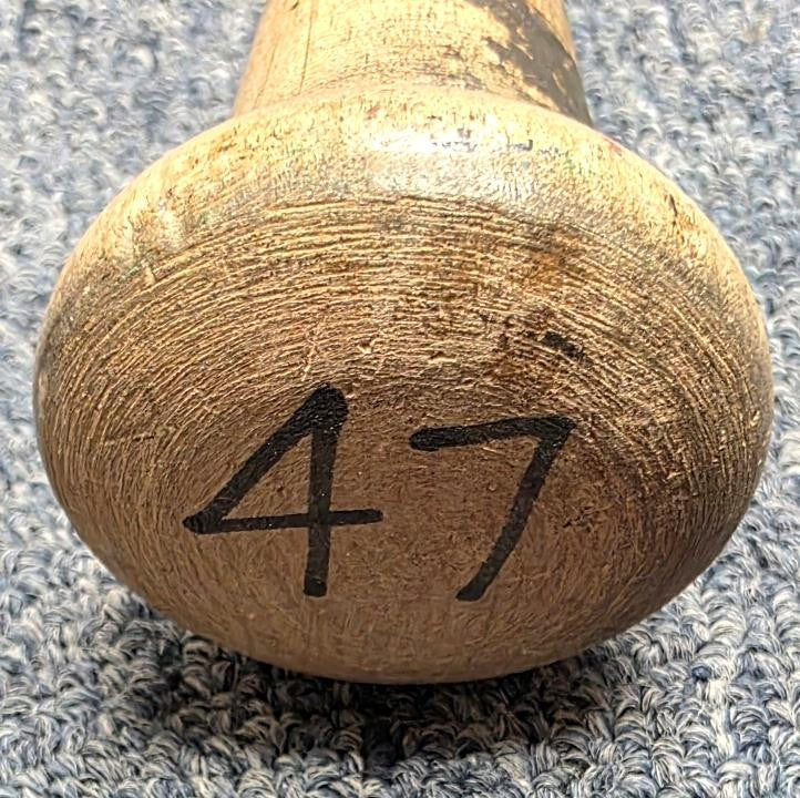 Howie Kendrick signed Cracked Angels C243 Game Model Bat autograph ~ Beckett BAS