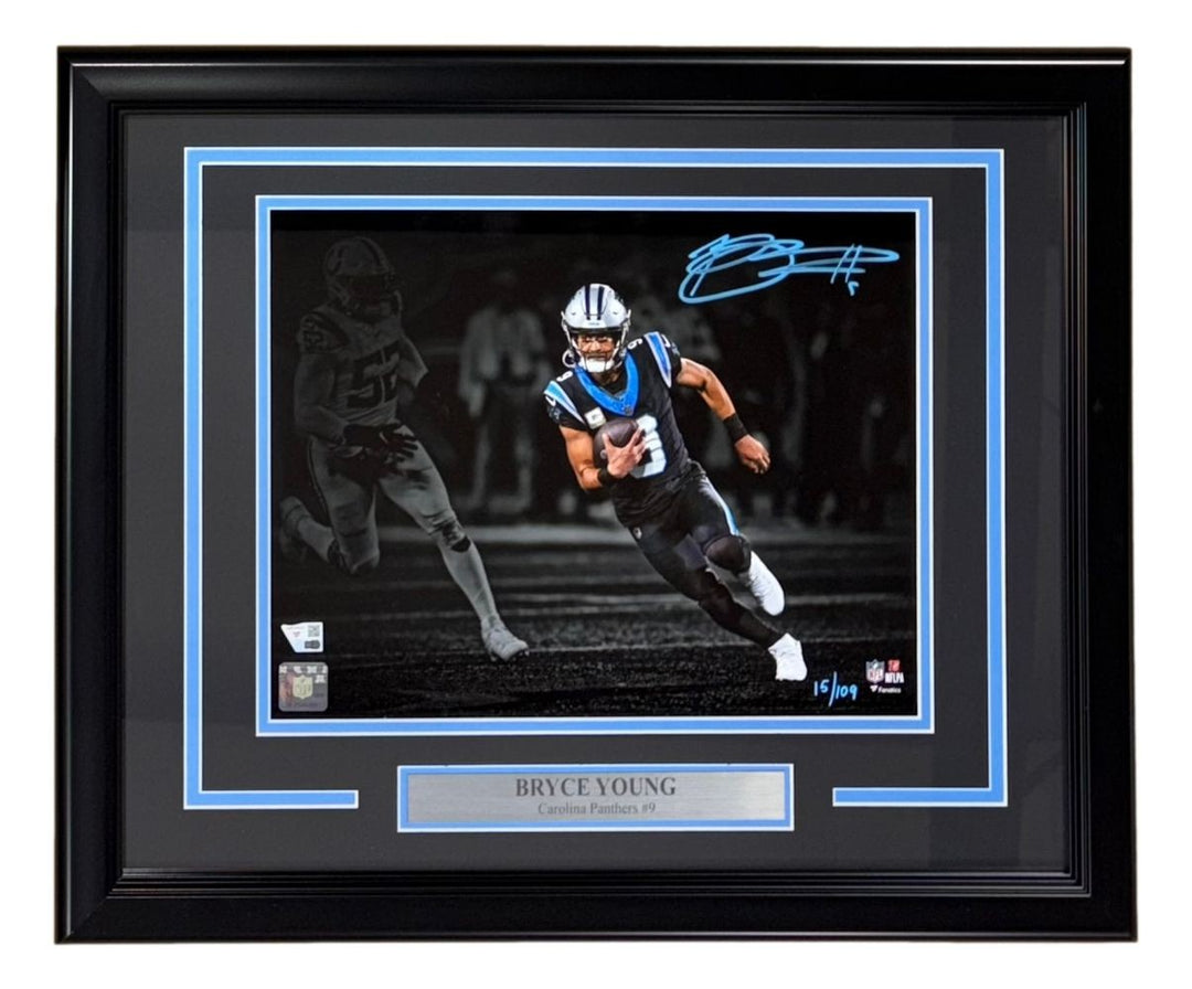 Bryce Young Signed Framed 11x14 Carolina Panthers Photo Fanatics