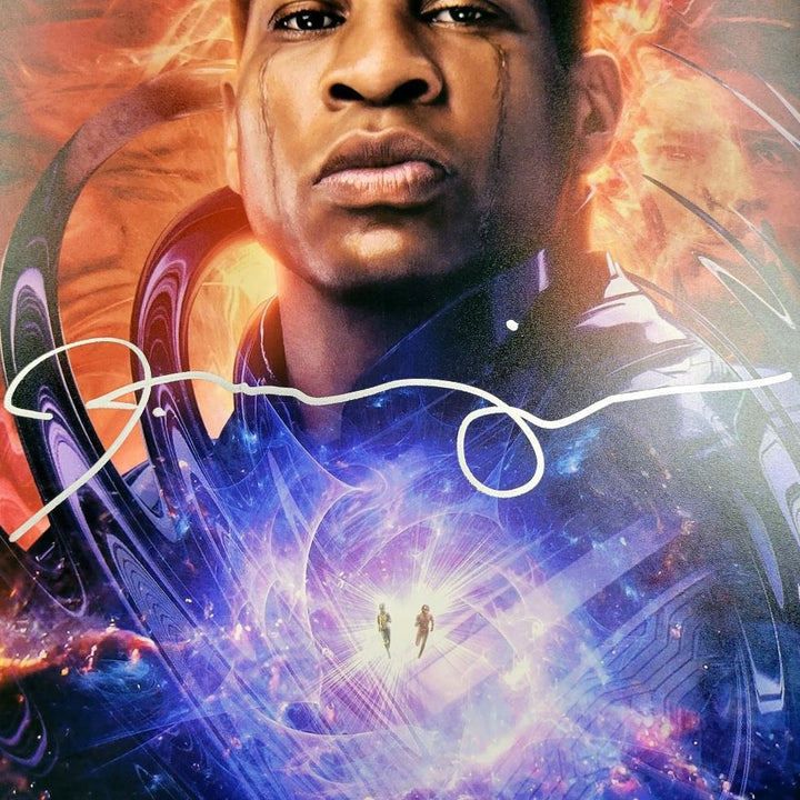 Jonathan Majors signed Kang Ant-Man 12x18 photo autograph (B) Beckett BAS Holo