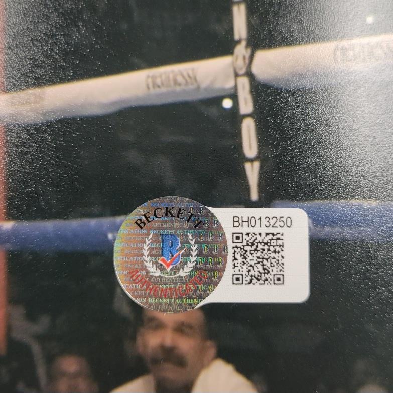 Gilberto Ramirez "Zurdo" signed 11x14 Photo WBO Boxing Champ ~ Beckett BAS COA