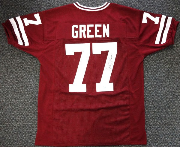 Texas A&M Aggies Jacob Green Autographed Signed Maroon Jersey MCS Holo