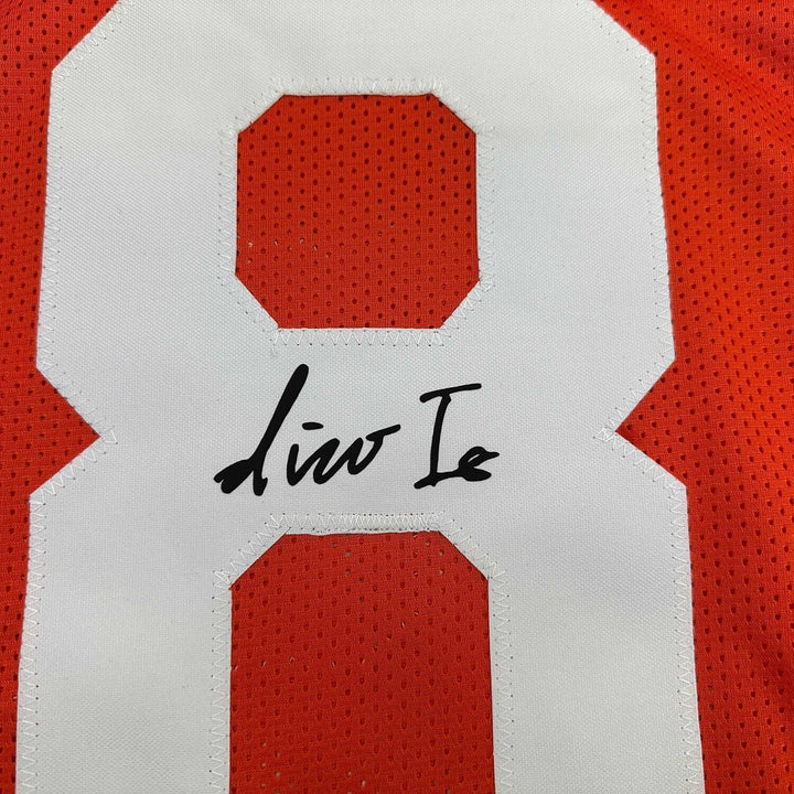 Framed Facsimile Autographed Nico Iamaleava 35x39 Tennessee Reprint Jersey