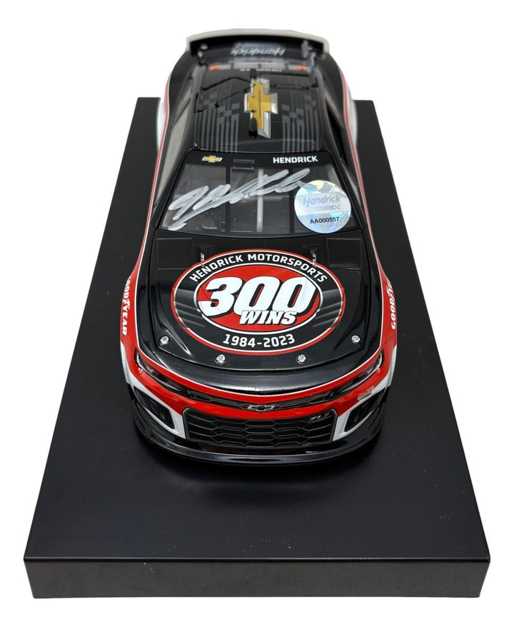 Jeff Gordon Signed 1:24 NASCAR 300 Cup Series Wins Die-Cast Car PSA/DNA
