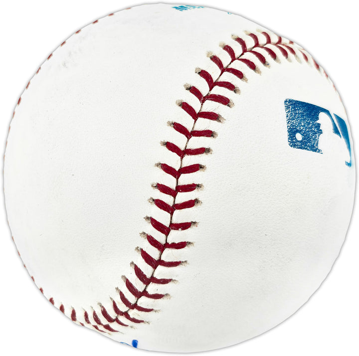 Nolan Ryan Autographed Signed MLB Baseball Rangers, Angels (Smudged) Beckett