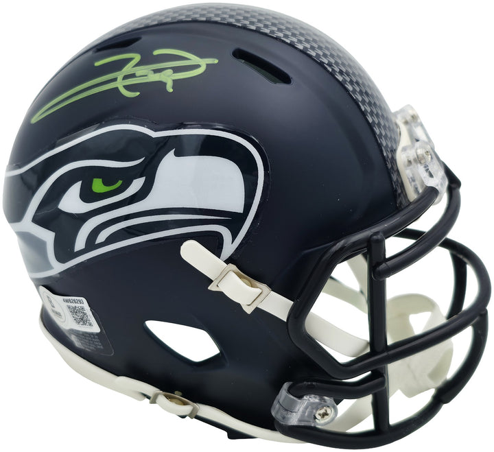 Earl Thomas III Signed Seattle Seahawks Blue Speed Mini Helmet Beckett Witness