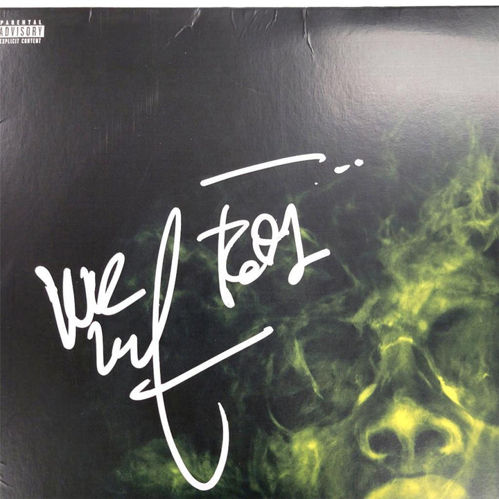 Wiz Khalifa signed Rolling Papers vinyl record album cover ~ BAS Beckett Holo