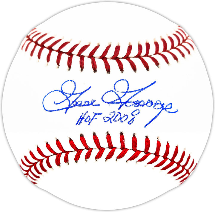 Rich "Goose" Gossage Signed Official MLB Baseball Yankees "HOF 2008" Beckett Wit