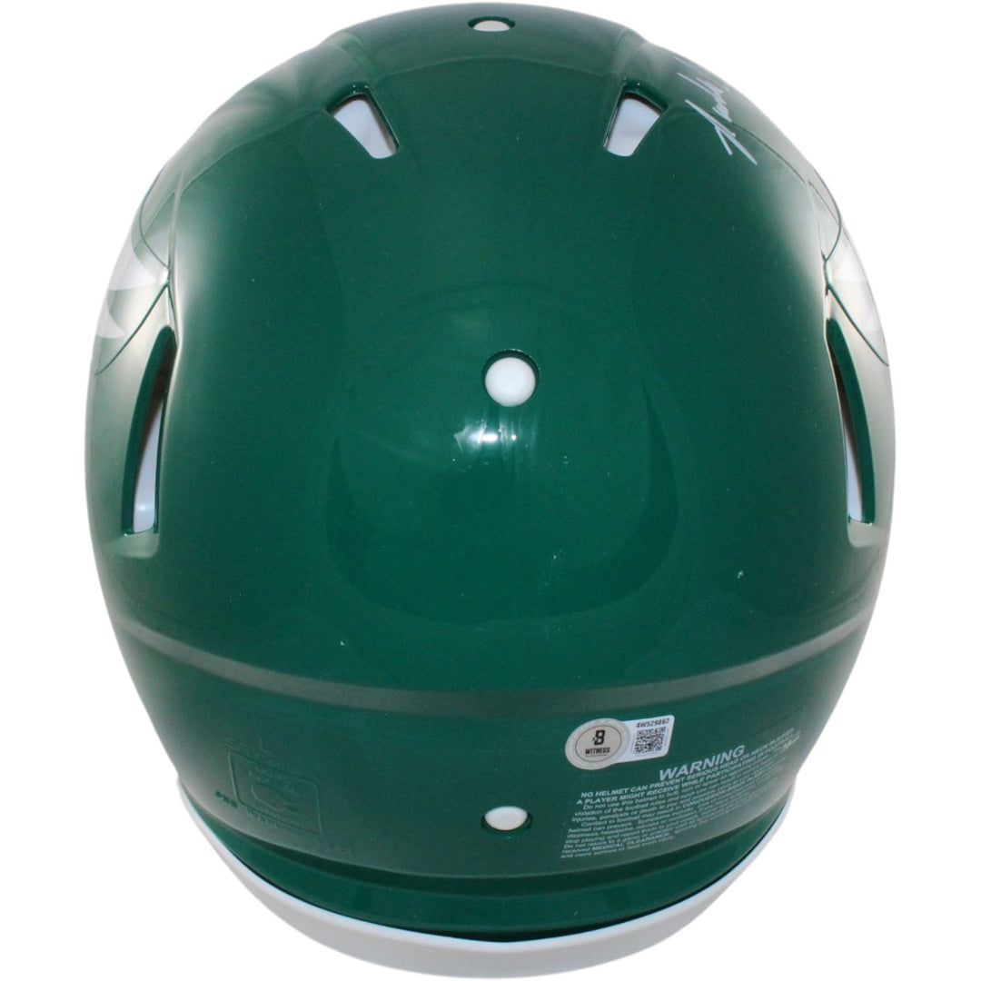 Randall Cunningham Autographed Philadelphia Eagles Pro TB Helmet Beckett 55640
