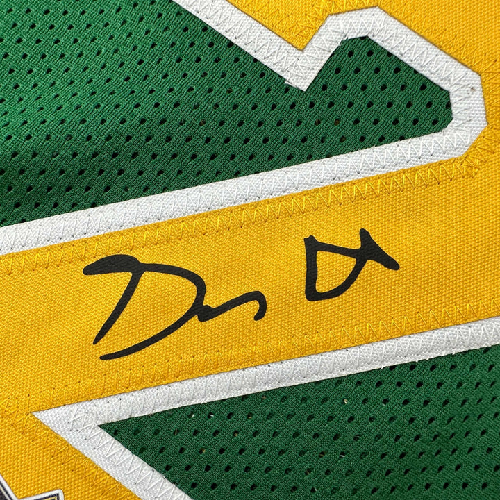 Facsimile Autographed Gary Payton Seattle Rookie Green Reprint Jersey Men's XL
