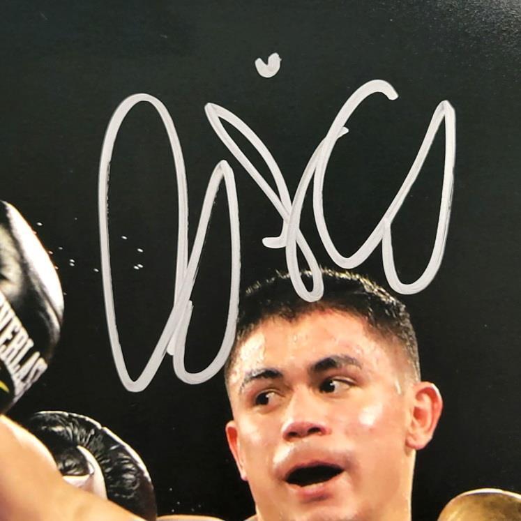 Joseph Diaz Jr. signed 11x14 photo boxing autograph (B) ~ Beckett BAS