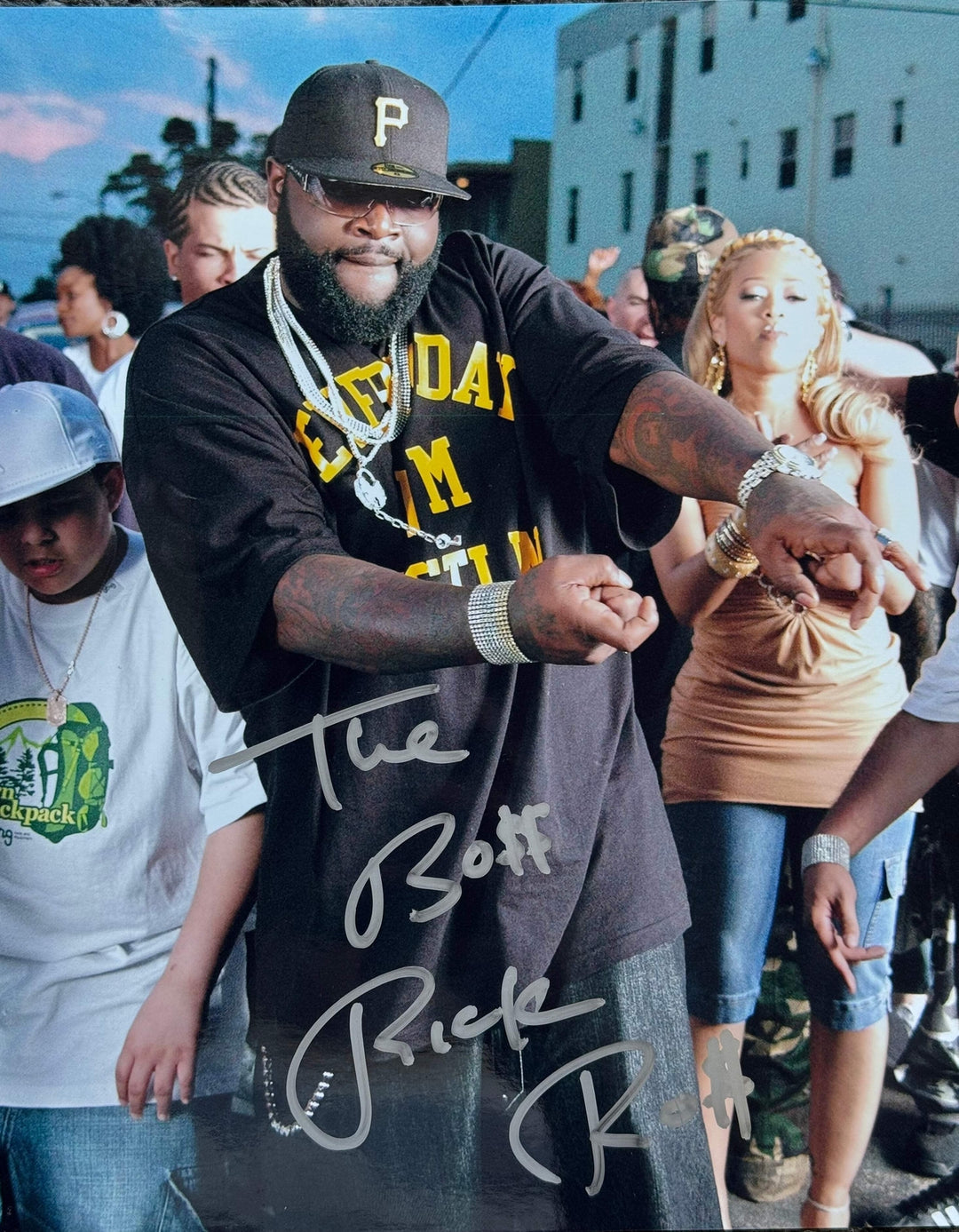 Rick Ross Autographed 8x10 Celebrity Photo