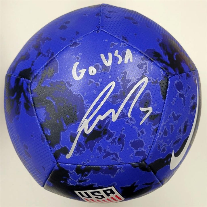 Giovanni Gio Reyna signed "Go USA!" Team Soccer Ball autograph Dortmund ~ JSA