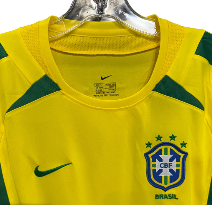 Roberto Carlos Signed Nike  #6 Brazil National Team Soccer Jersey Auto BAS COA