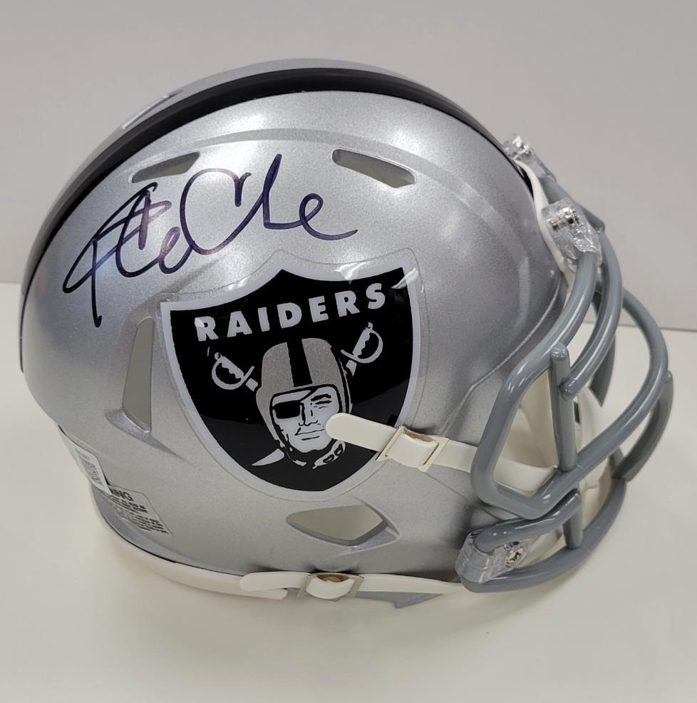 Ice Cube signed Raiders Mini Helmet autograph NWA Rap ~ Beckett BAS