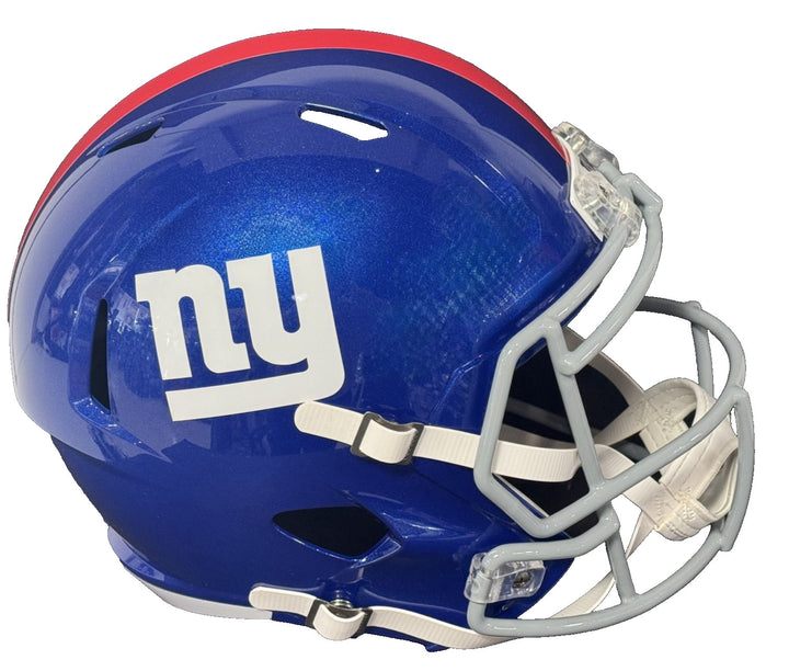 New York Giants Speed Replica Riddell Football Helmet FS New NIB Blue Mint
