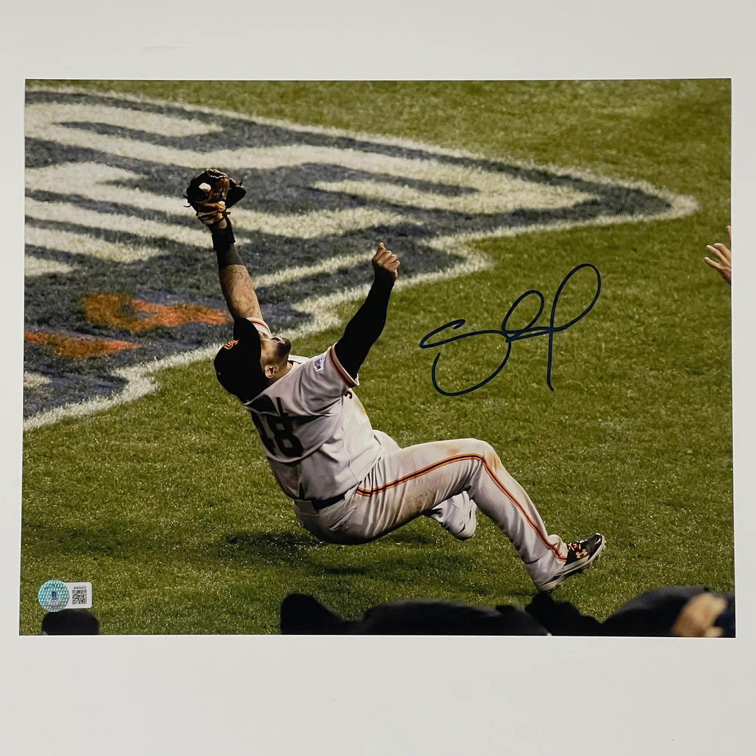 Pablo Sandoval San Francisco Giants Signed 11x14 Photo BAS