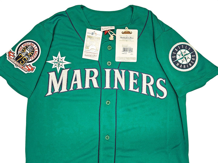 Seattle Mariners Ken Griffey Jr. Signed Teal Mitchell & Ness 1995 Cooperstown