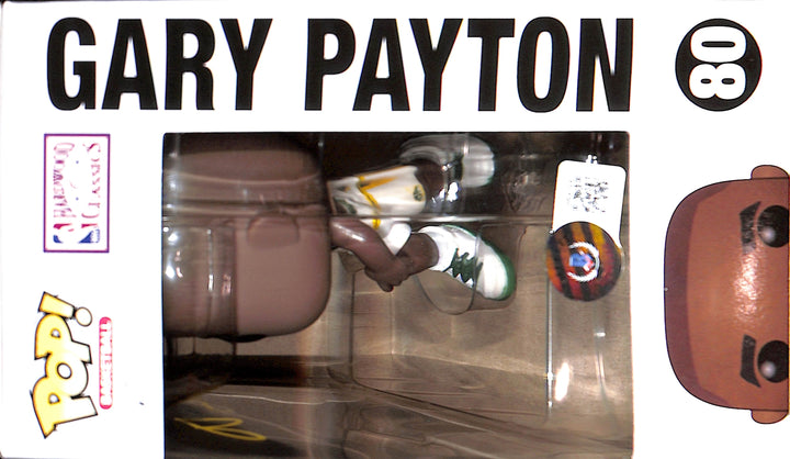 Gary Payton Autographed/Signed Seattle Super Sonics Funko Pop! BAS 42567
