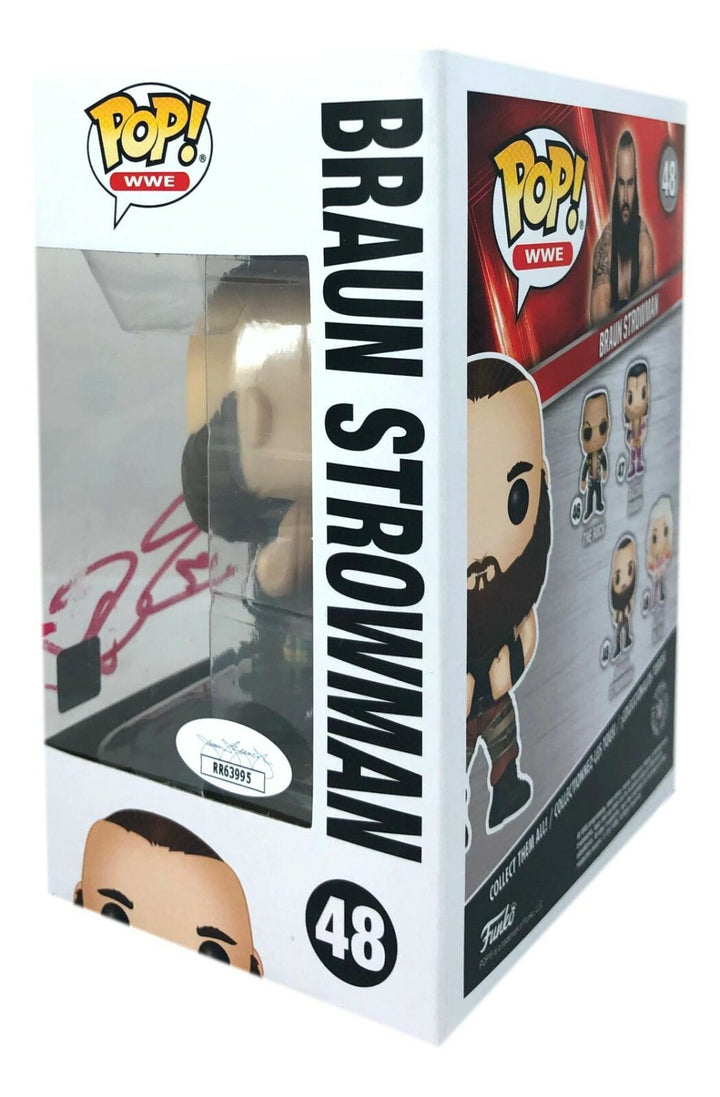 Braun Strowman Autographed Funko Pop #48 JSA COA WWE "The Titan" Adam Scherr