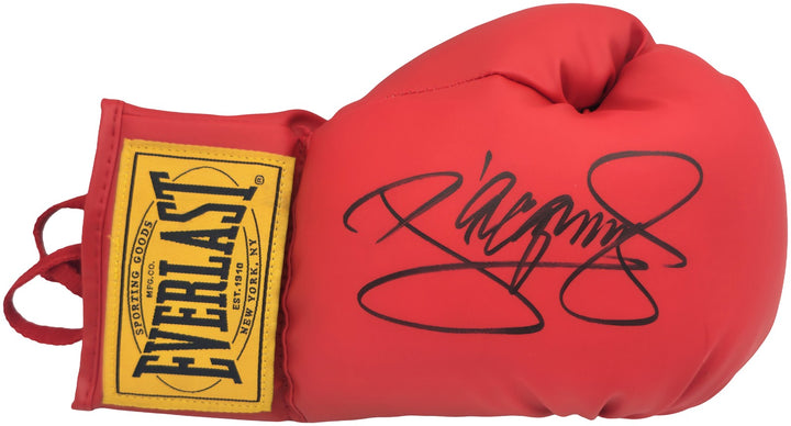 Manny Pacquiao Signed Red Everlast Vinyl Glove RH Beckett Witness