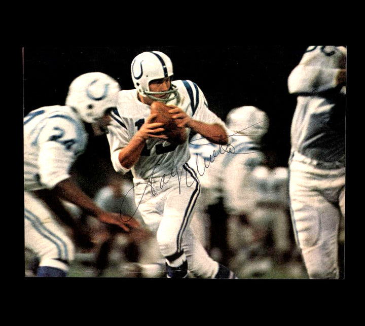 Johnny Unitas JSA Autograph Vintage 8x6 Signed Photo 60`s Colts