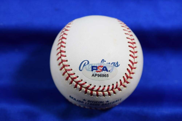 Todd Helton PSA DNA Autograph Major League OML Signed Baseball Rockies