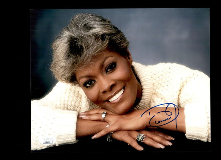 Dionne Warwick JSA Coa Signed 8x10 Photo Autograph