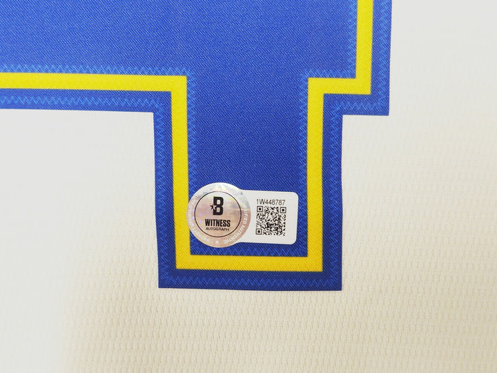 Mariners Ken Griffey Jr. Auto Cream Nike 2023 ASG Patch Jersey Size XL Beckett
